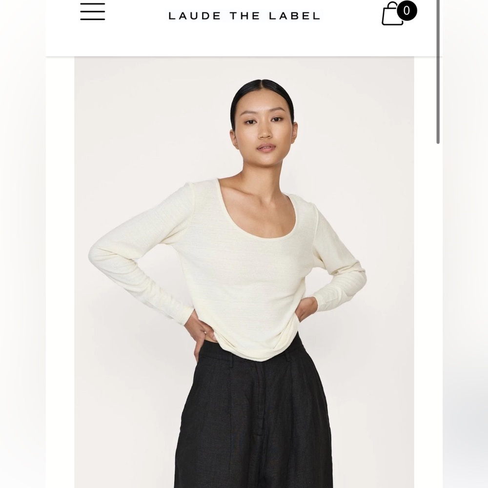 Laude the Label Scoop Long Sleeve